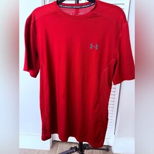 Under Armour Men's Vibrant Red Short Sleeve Tee